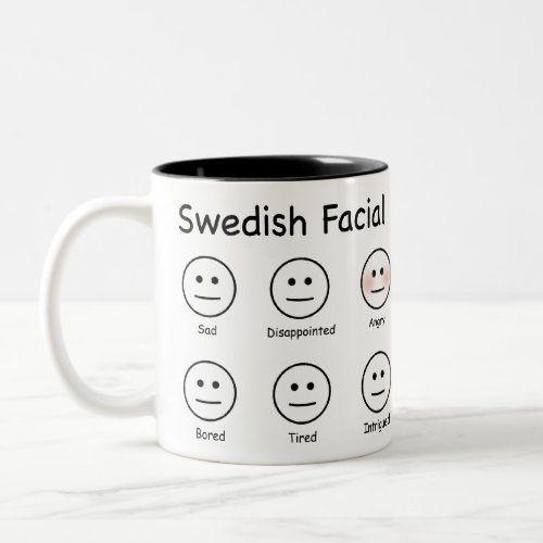 Swedish Facial Recognition Scale Mug
