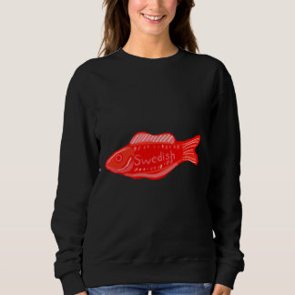 Swedish Fish Hand Drawn Sweatshirt