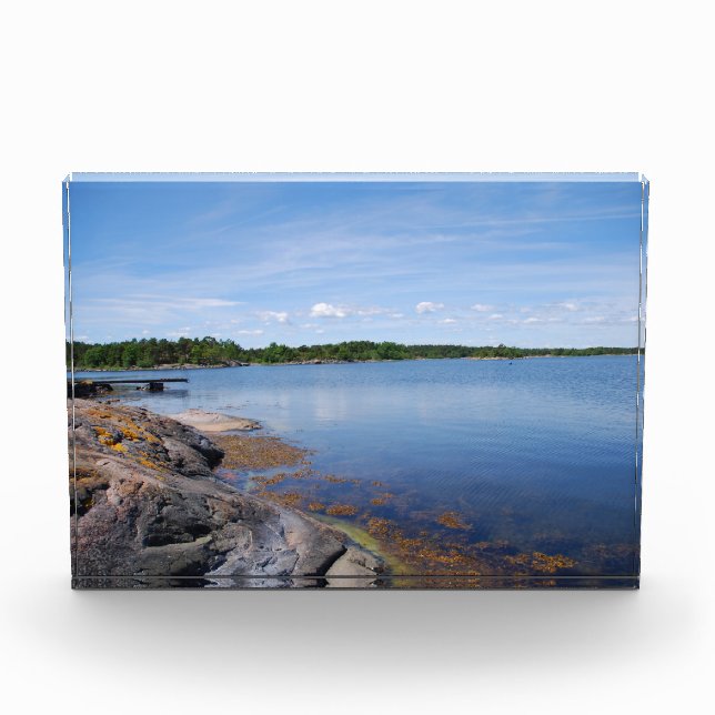 Swedish fjord photo block (Front)