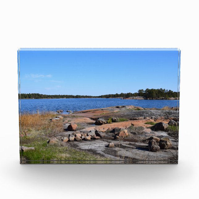 Swedish fjord photo block (Front)