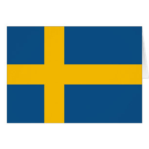 Swedish Flag Cards