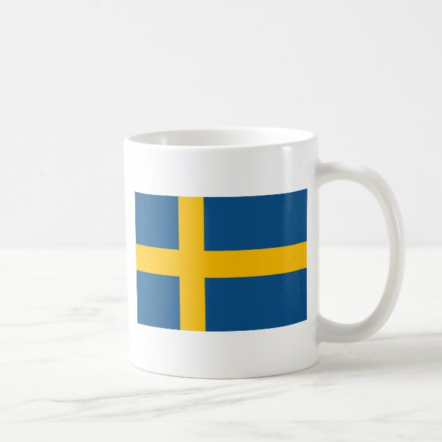 Swedish Flag Coffee Mug (Right)