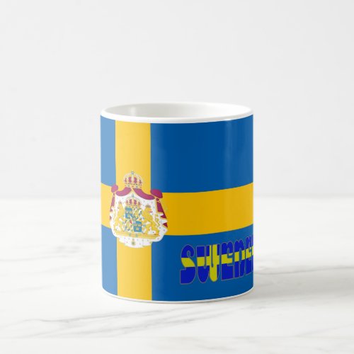 Swedish flag coffee mug