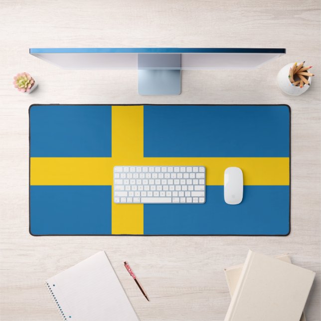  Swedish Flag Desk Mat (Office 1)