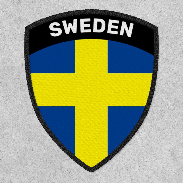 Swedish Flag [Edit] Patch (Front)