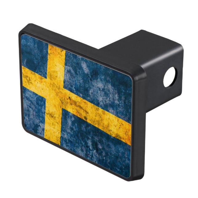 Swedish Flag Hitch Cover (Top Right)