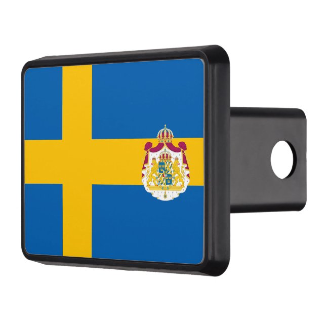 Swedish flag hitch cover (Left)