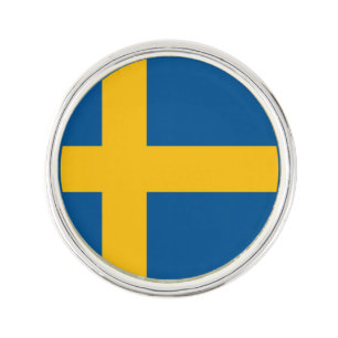 Swedish Flag Lapel Pin