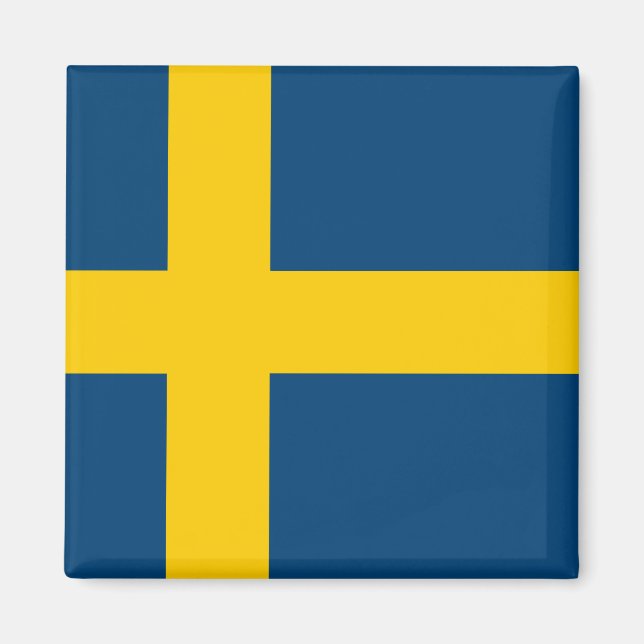 Swedish Flag Magnet (Front)