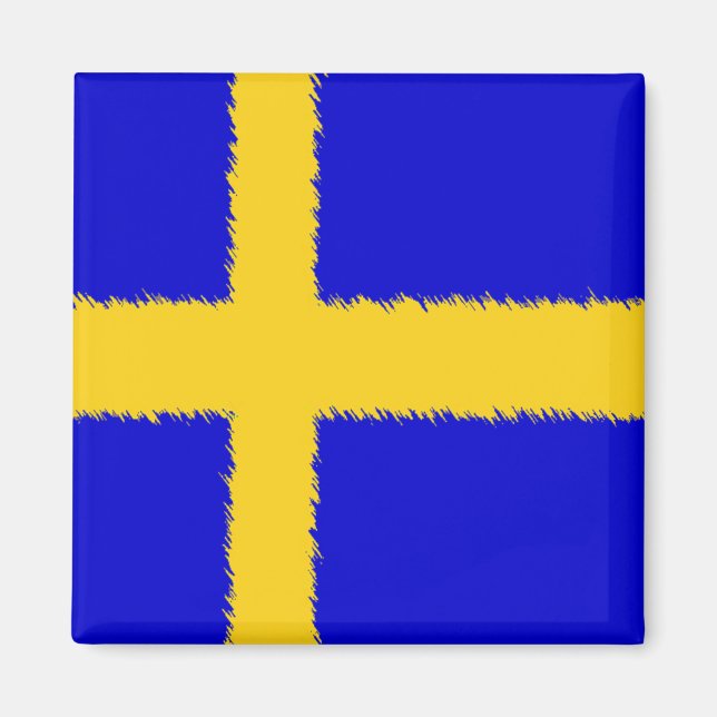 Swedish Flag Magnet (Front)