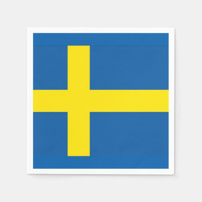 SWEDISH FLAG NAPKINS (Front)