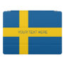 Swedish flag of Sweden custom 12.9 inch Apple iPad Pro Cover