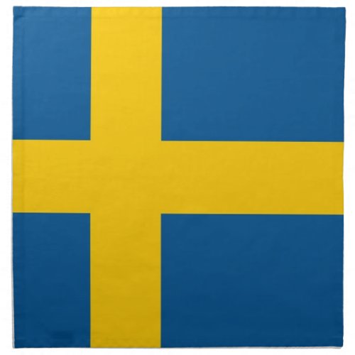 Swedish Flag on MoJo Napkin