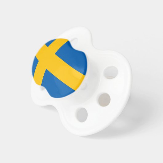 Swedish Flag Pacifier (Front Right)
