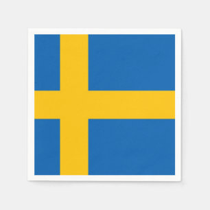 Swedish Flag Paper Napkins