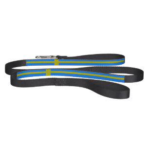 Swedish flag   pet leash