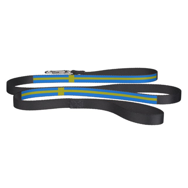 Swedish flag   pet leash (Full)