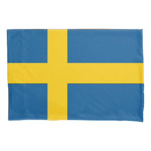 Swedish flag pillowcase sleeve for Sweden pride