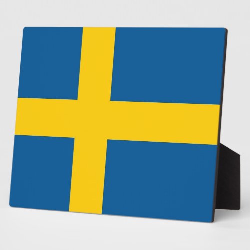 Swedish Flag Plaque
