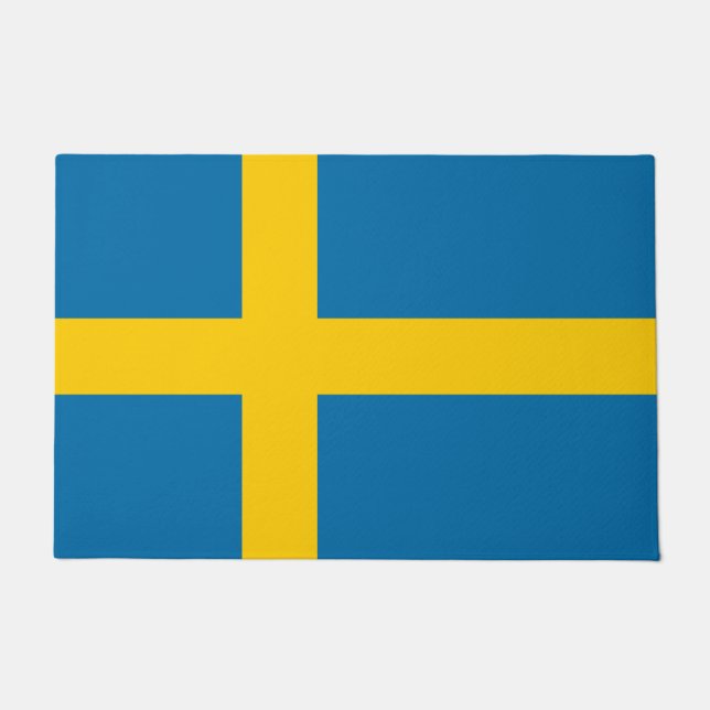 Swedish Flag (Sweden) Doormat (Front)