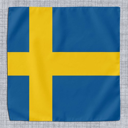 Swedish Flag  Sweden fashion bandana sport fan