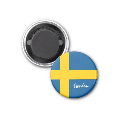 Swedish flag  Sweden holiday travel sports Magnet