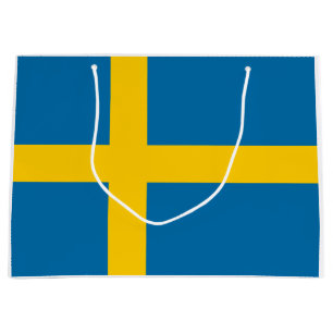 Swedish Flag (Sweden) Medium Gift Bag