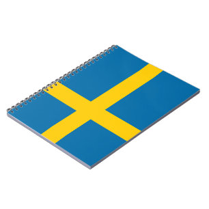 Swedish Flag (Sweden) Notebook