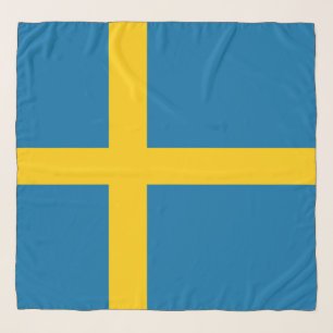 Swedish Flag (Sweden) Scarf