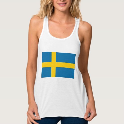 Swedish Flag Sweden Tank Top