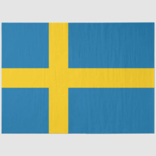 Swedish Flag (Sweden) Tissue Paper