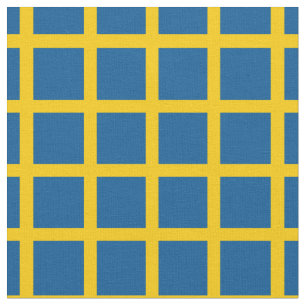 Swedish Flag & Sweden Trendy Fabric /fashion