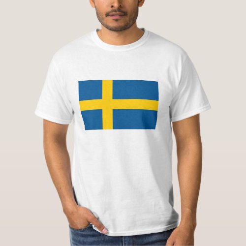 Swedish flag t shirts for Sweden