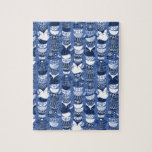 Swedish folk cats I Jigsaw Puzzle