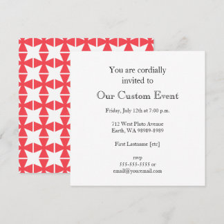 Swedish Freemasons Cross Invitation