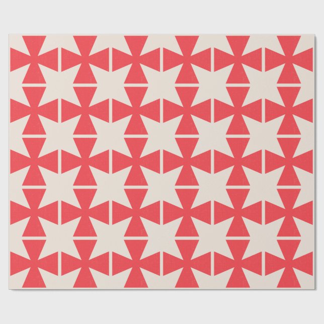 Swedish Freemasons Cross Wrapping Paper (Flat)