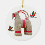 Swedish Gavle Goat Ceramic Ornament