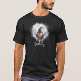 Swedish Gnome Snow Winter Gnome s Gnome Birthday G T-Shirt