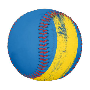 Swedish Grunge Flag Baseball