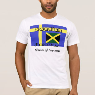 Swedish jamaican t-shirts