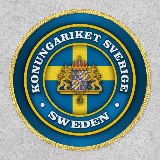 Swedish Medallion Apparel Patch (Front)
