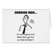 Swedish Men Are Best (Front Horizontal)