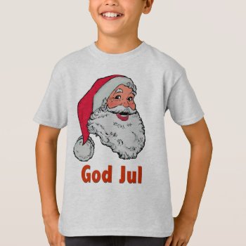 Swedish/norwegian Santa Lt T-shirt by nitsupak at Zazzle