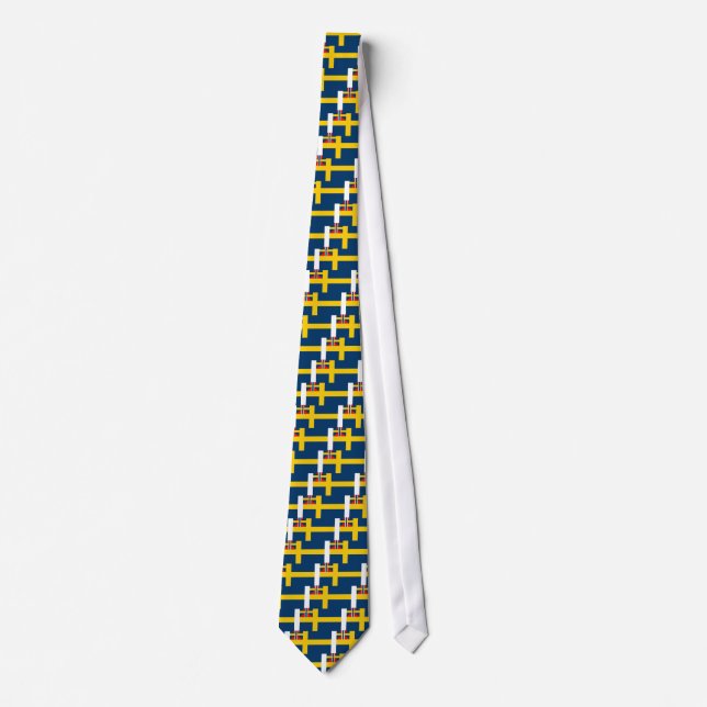 Swedish Norwegian Union, Sweden Neck Tie (Front)