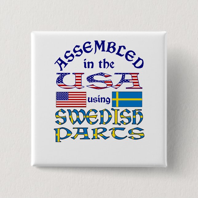 Swedish Parts Button (Front)