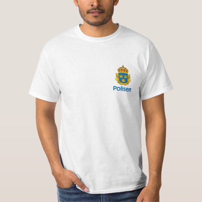 Swedish Police T-Shirt (Front)