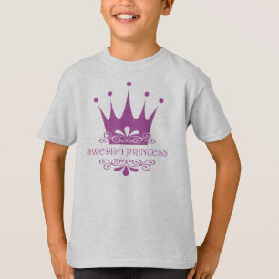 Swedish Princess Pretty in Pink Little Girl T-Shirt
