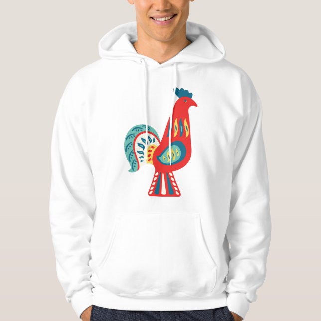 Swedish Rooster Hoodie (Front)