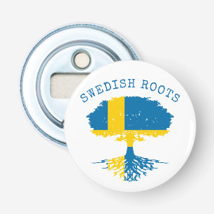 Swedish Roots Flag Bottle Opener