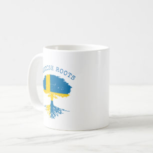 Swedish Roots Flag Coffee Mug